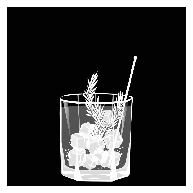 Petit verre Gin and Tonic - Design - boisson d'été