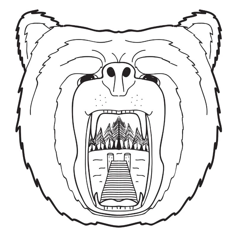 Wild Wild Vests Bear Tee