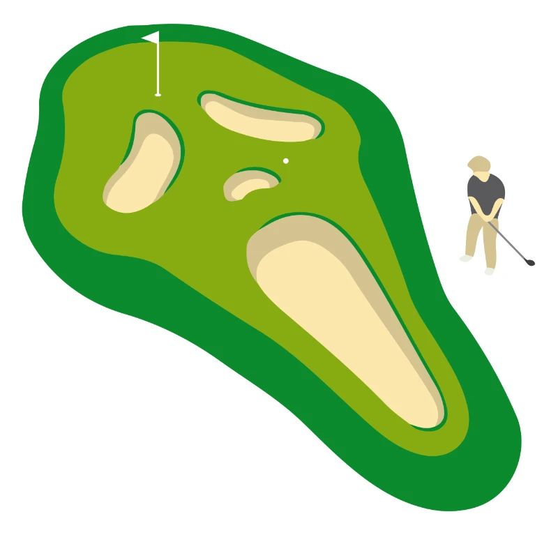 Golf skull