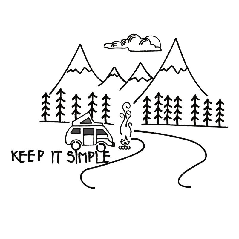 Keep it simple camping