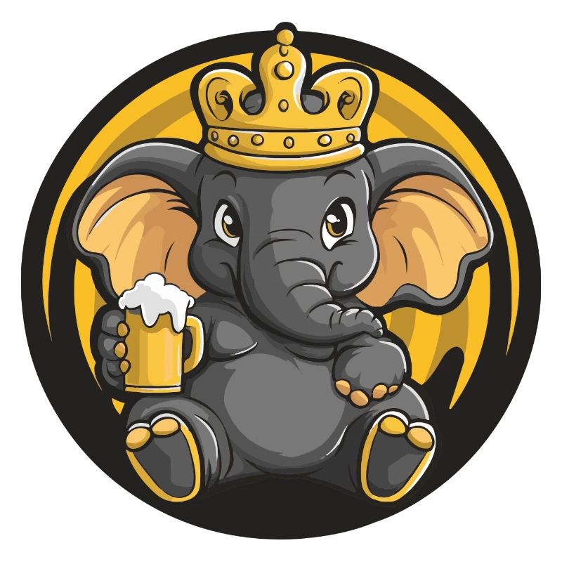 Elefant Bier Comic