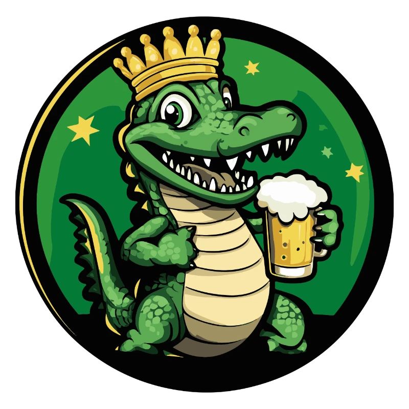 Alligator Beer Comic