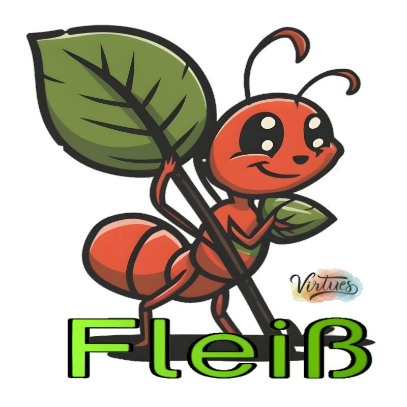 Werte mit Tieren: FLeiß