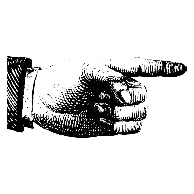 pointer du doigt