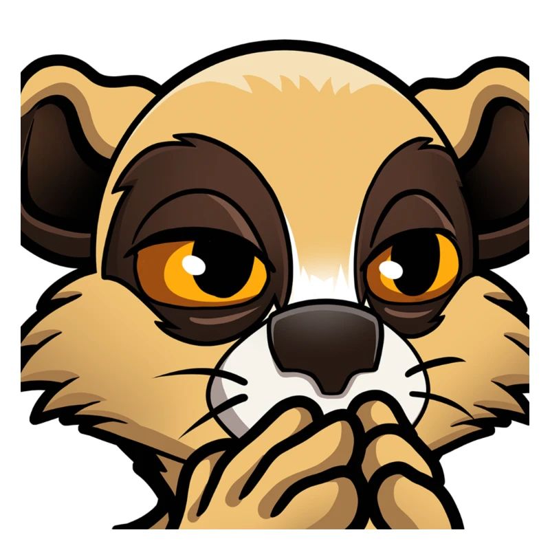 Suricate choqué