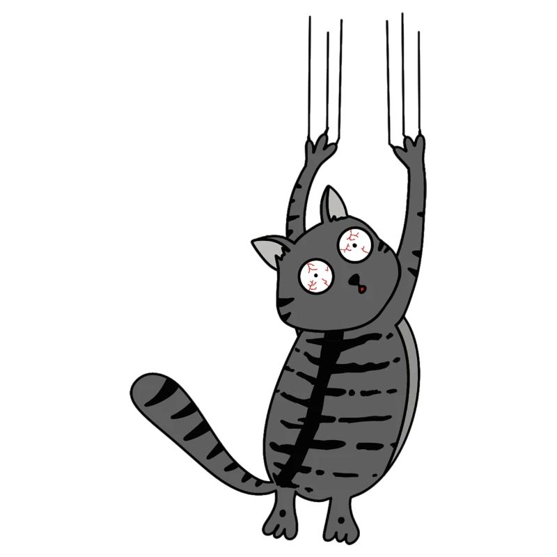 Panic Cat Version rayée
