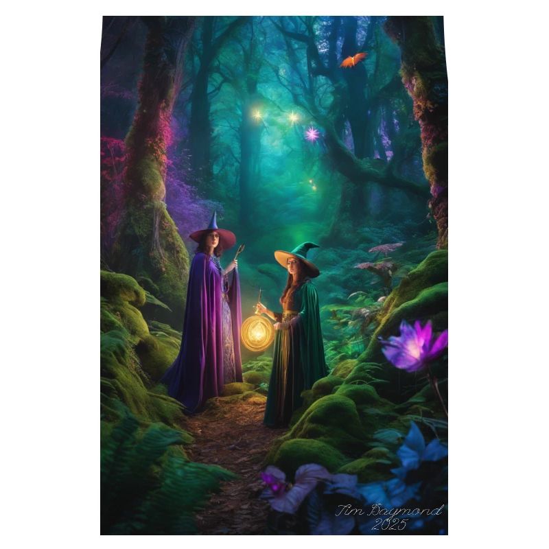 Moonlit Coven in Enchanted Forest