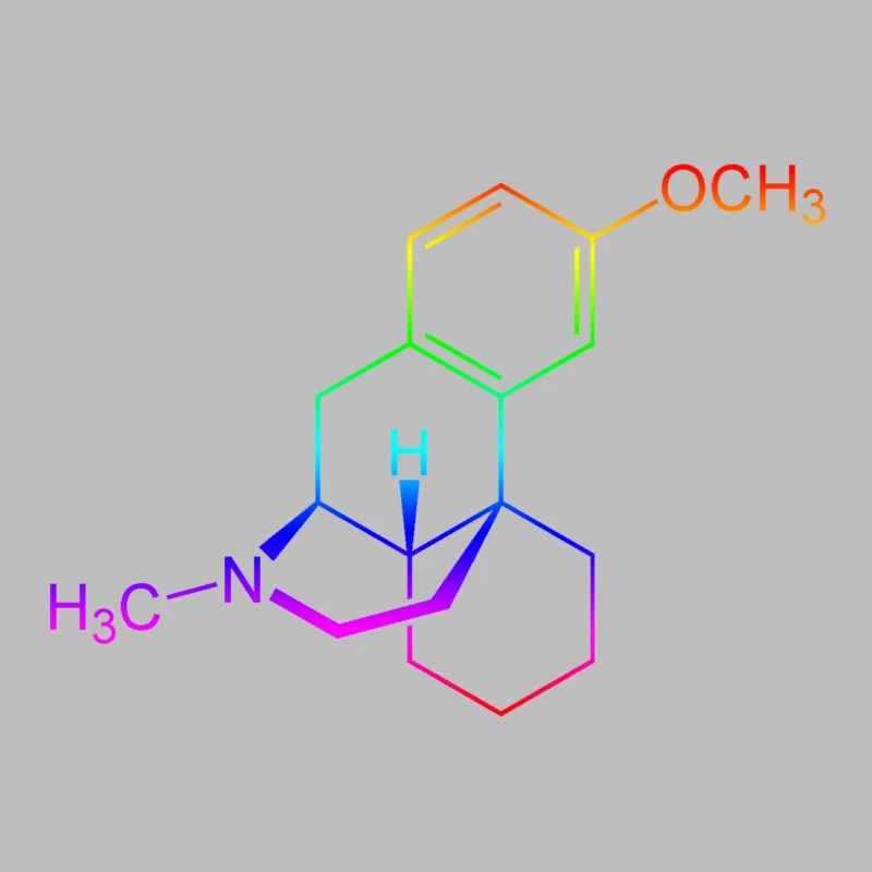 Dextromethorphan DXM Strukturformel