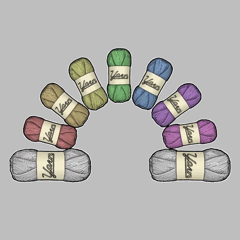 Regenbogen oder Garn