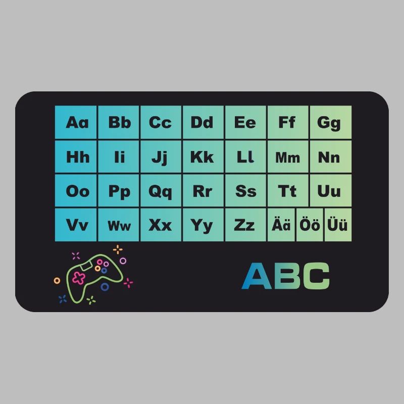 Game Controllers - ABC Alphabet