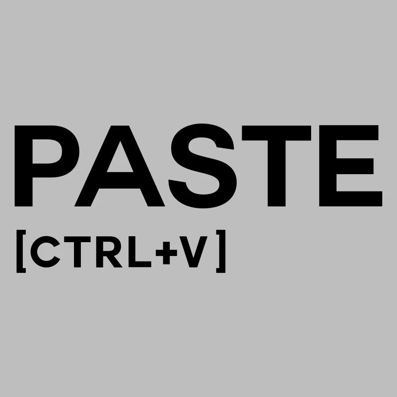 PASTE CTRL BLACK
