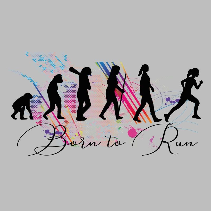 L'évolution du coureur - né pour courir