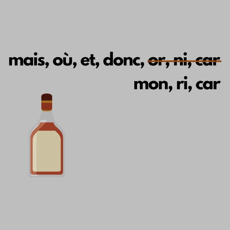 Conjonctions de coordination, pastis