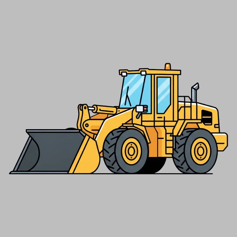Wheel loader construction machine