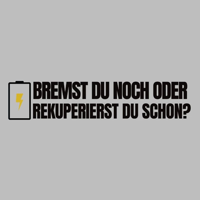 Bremst du noch oder rekuperierst du schon?