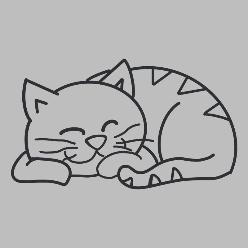 Sleeping cat