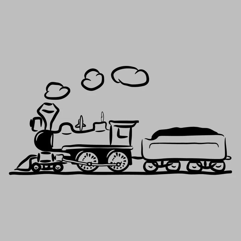 dampflok lok eisenbahn western comic