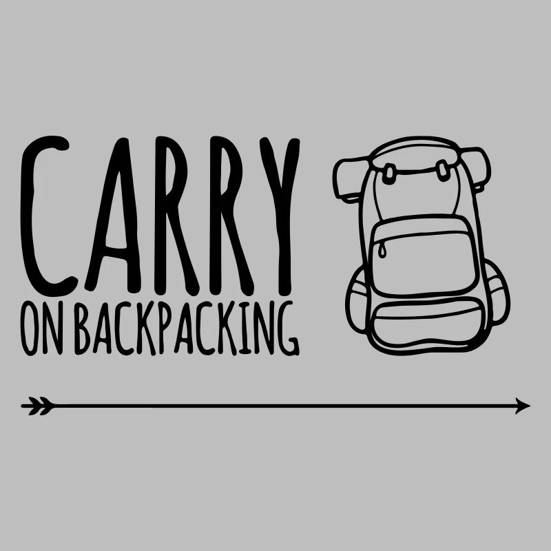 Carry On Backpacking - Backpacker Geschenkidee