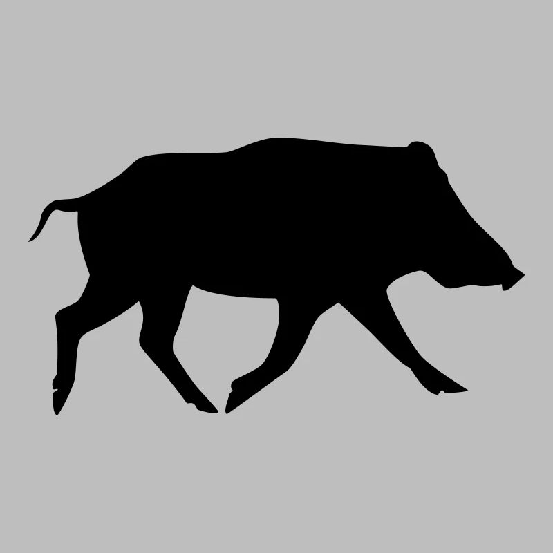 ein Wildschwein