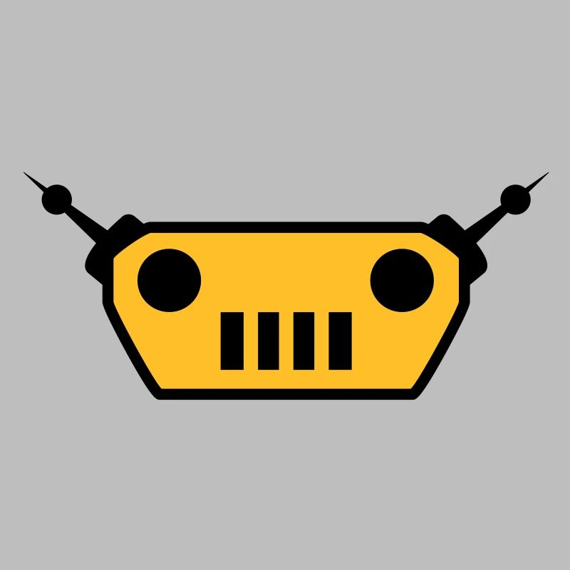 Cool Robot Face Design
