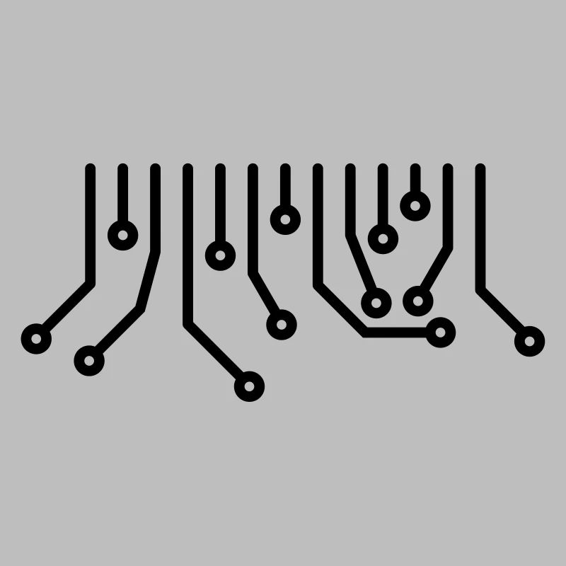 Circuit Board CPU Computer Admin Nerd Technique T-Shirt