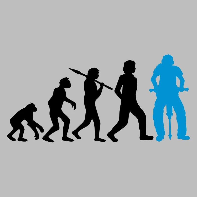 Logo Evolution Presslufthammer