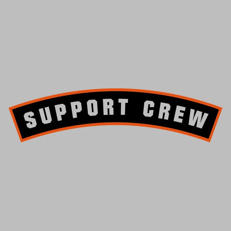 SUPPORT CREW Patch