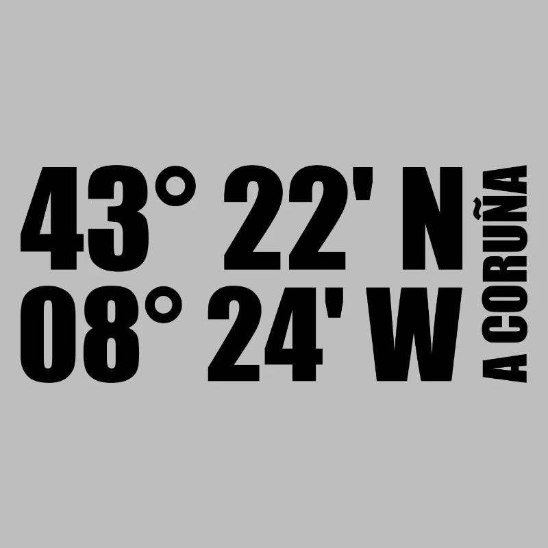 A Coruña coordinates