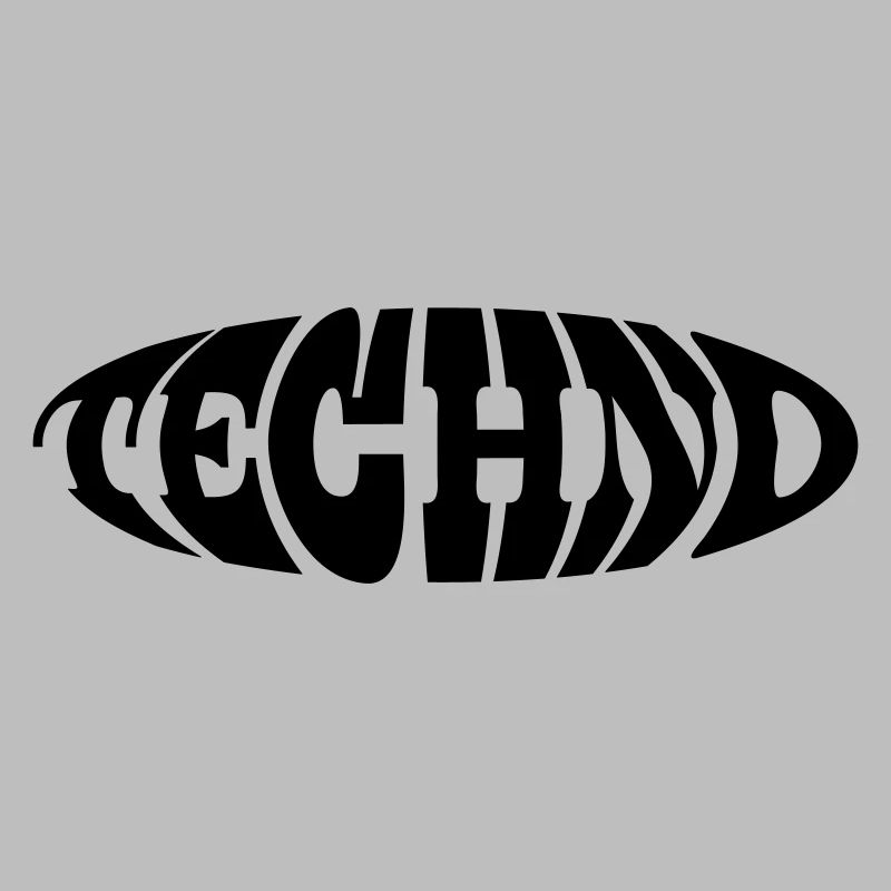 Techno Spruch Geschenk