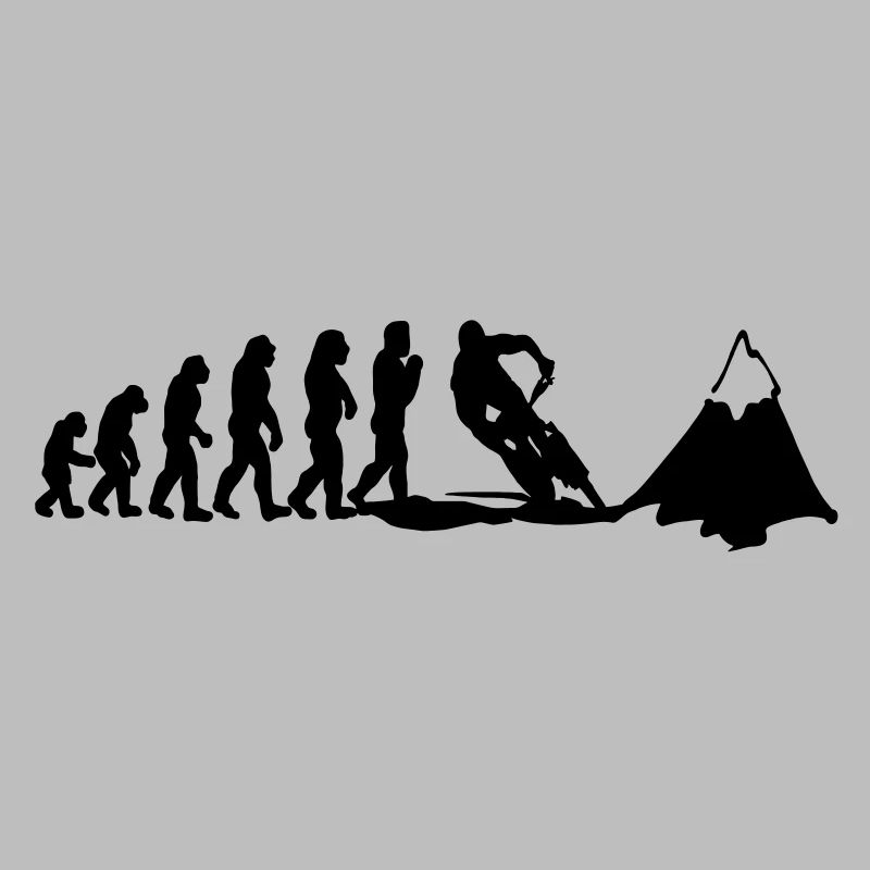 l'évolution de vélo de montagne