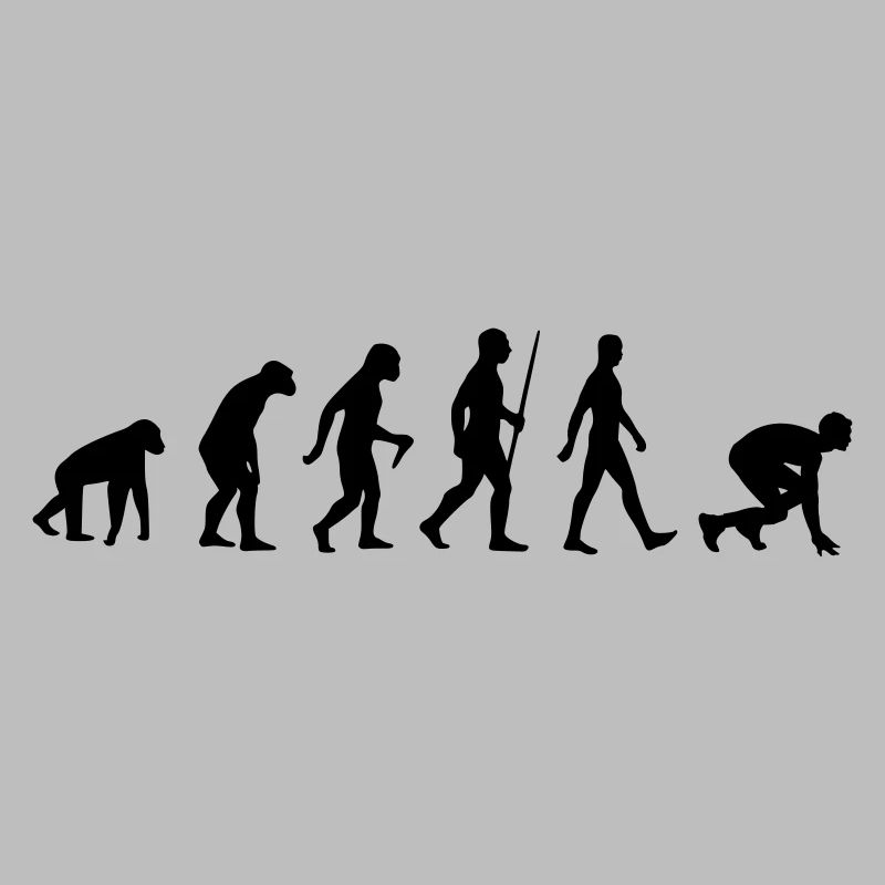 Athlétisme Sprint Sprinter Sprinting Evolution