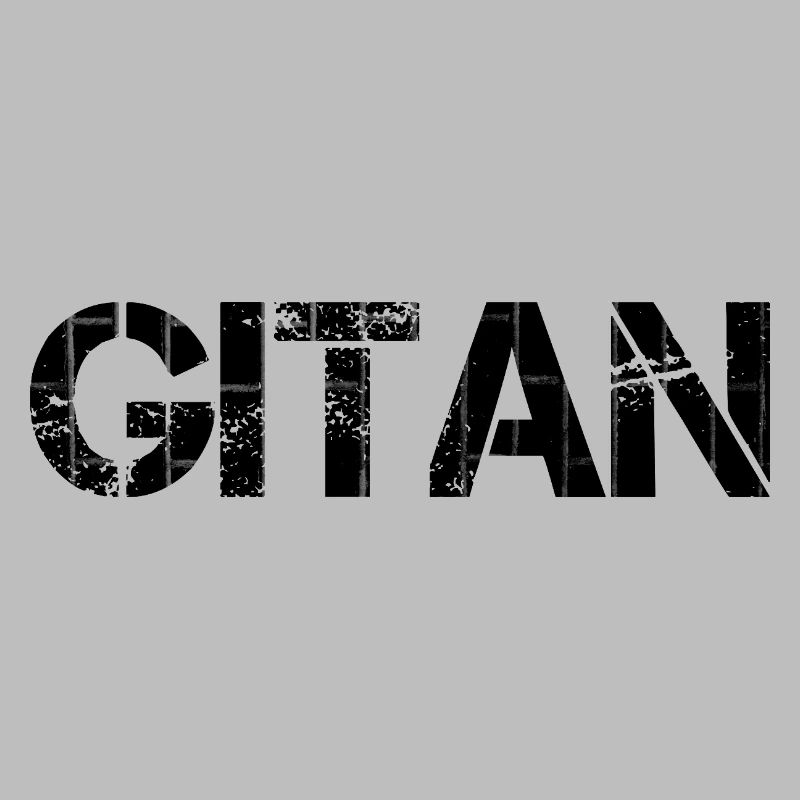 Gitan usé brique brun