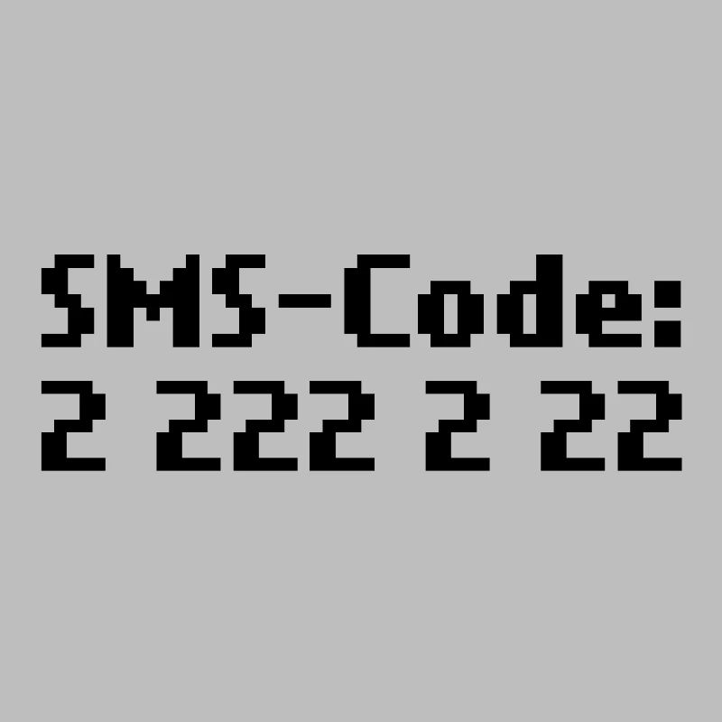 sms-code 2 222 2 22