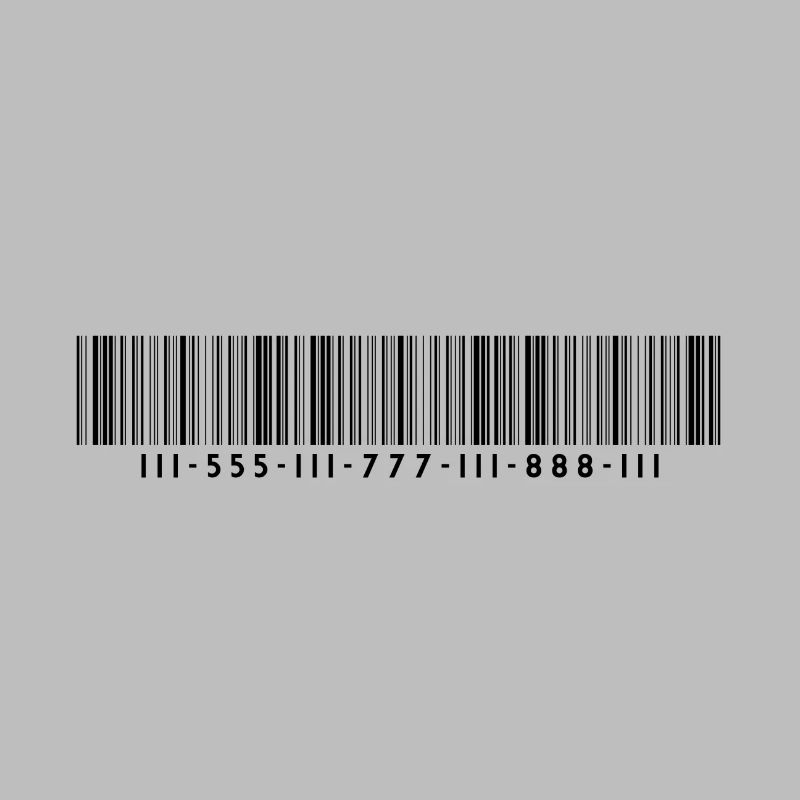 Barcode bar code strip codes