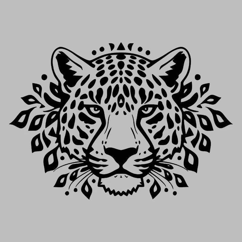 Leopard schwarz schwarzer Leopard
