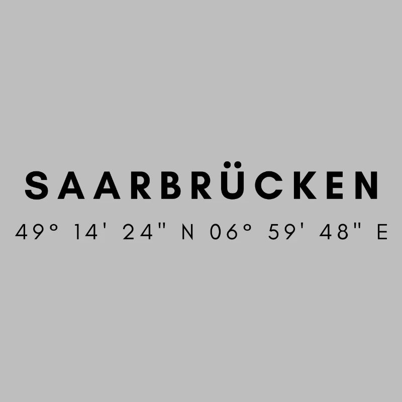 Saarbrückcken coordinates