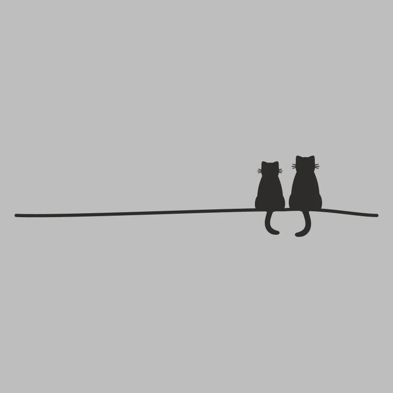 Cat silhouettes