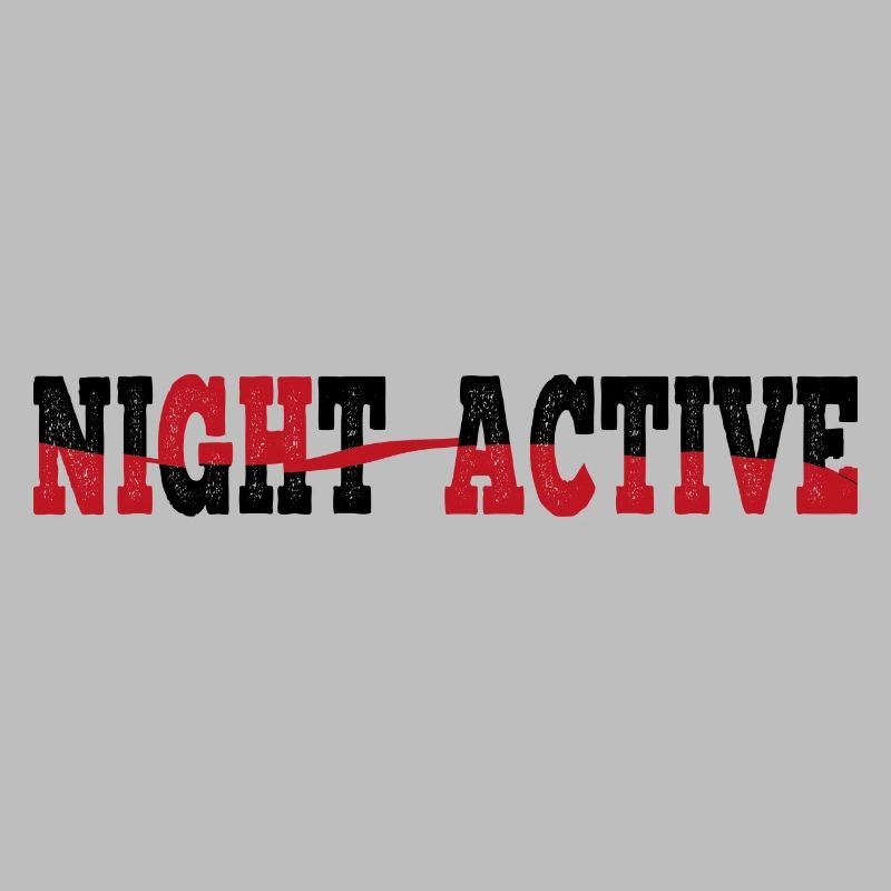 NIGHT ACTIVE T-shirt pullover sweatshirt