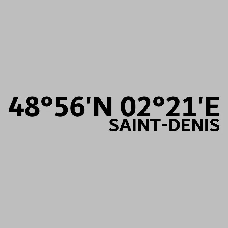 Saint-Denis coordinates