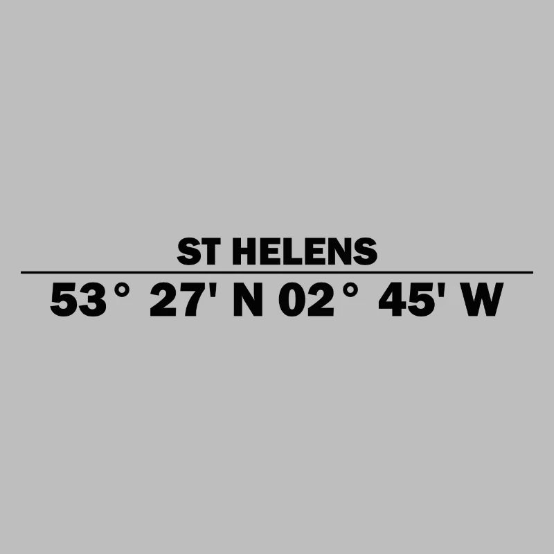 St Helens coordinates