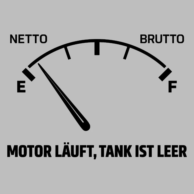 Engine runs tank empty
