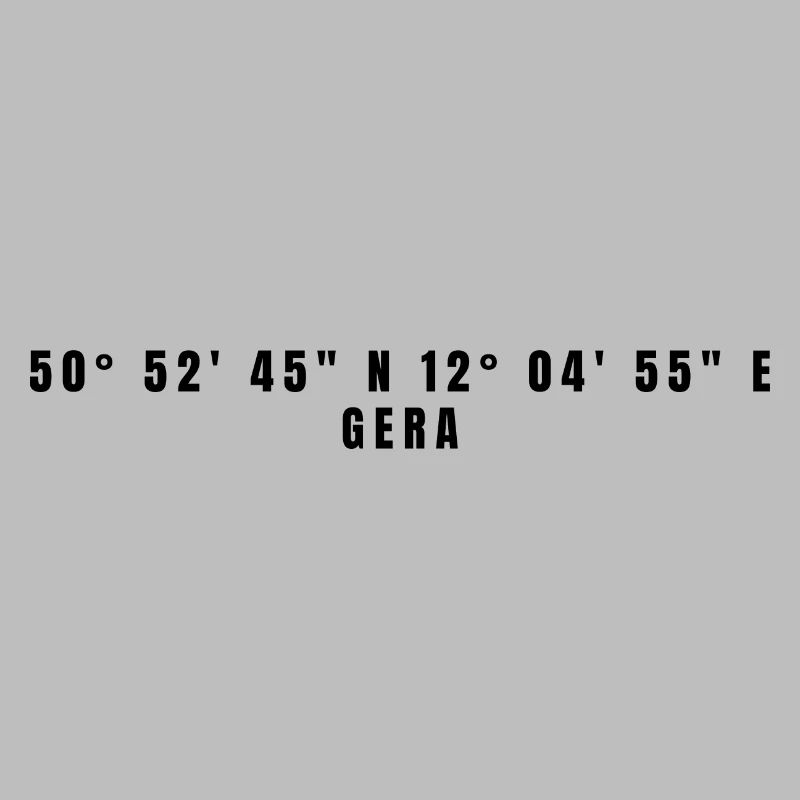 Gera, Thuringia Coordinates