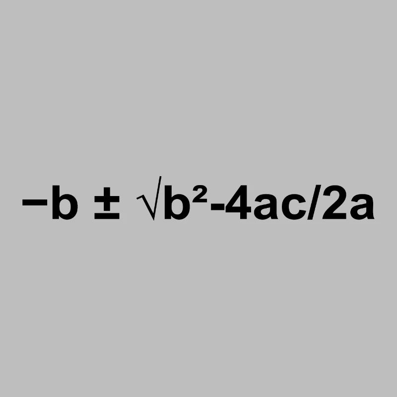 Quadratic Formula Math Mathematical Physics