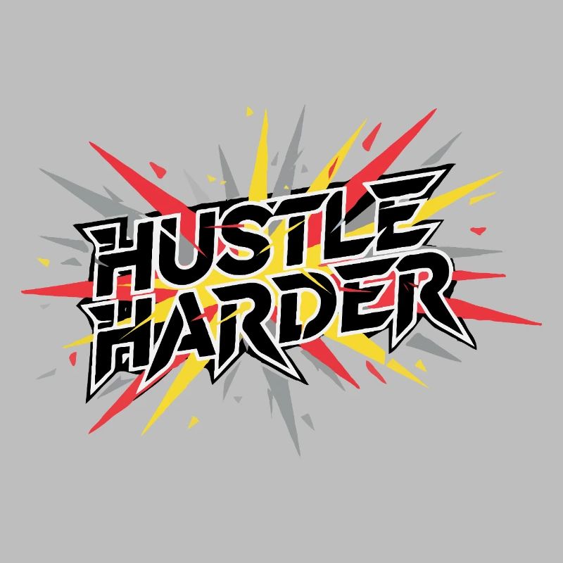 Hustle Harder Graffiti Pulse