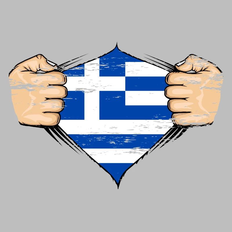 Drapeau de la Grèce utilisé
