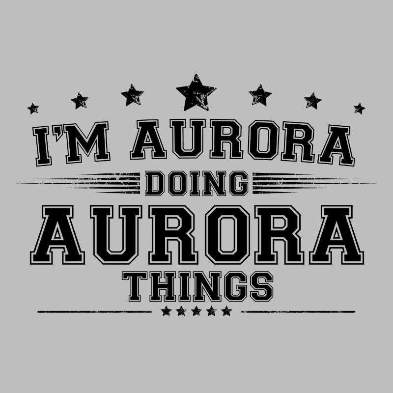 i’m Aurora doing Aurora things