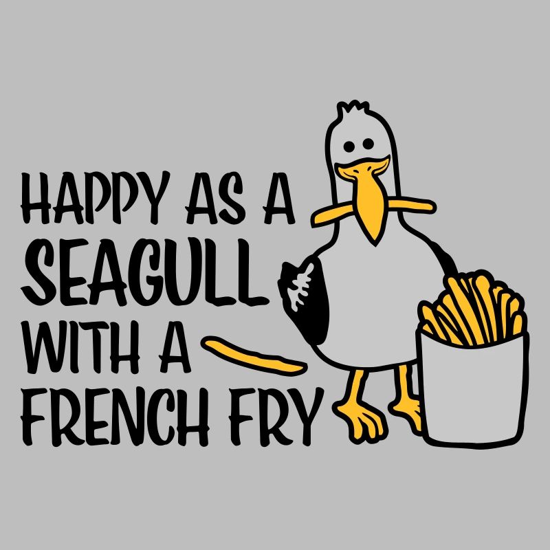 Heureux comme une mouette