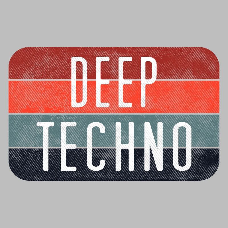 Deep Techno Gradient Stripes