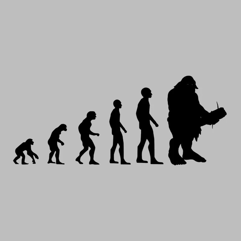 evolution troll