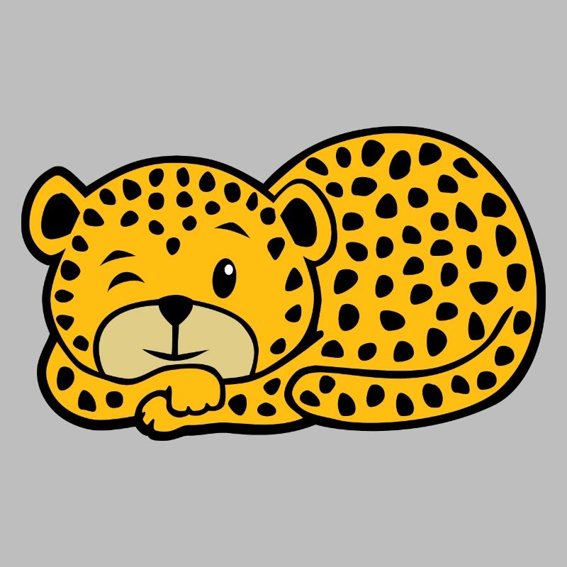 Sleeping Leopard